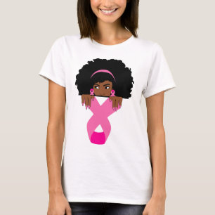 Afrikanisch-amerikanische Brustkrebserkrankung Sch T-Shirt