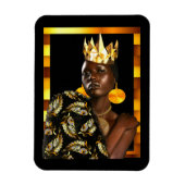 Afrikanisch-Amerikanische Diva Magnet (Vertikal)