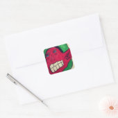 Afrikanisch-amerikanische Elf-Sticker-Blätter Quadratischer Aufkleber (Umschlag)