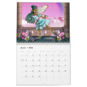 Afrikanisch-Amerikanische Fairies 2026 Kalender (Mär 2026)