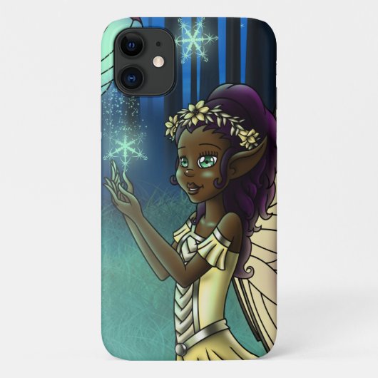 Afrikanisch-Amerikanische Fairy Case-Mate iPhone Hülle (Rückseite)