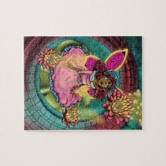 Afrikanisch-Amerikanische Fairy Puzzle (Horizontal)