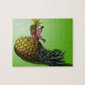 Afrikanisch-Amerikanische Fairy und Ananas Puzzle (Horizontal)