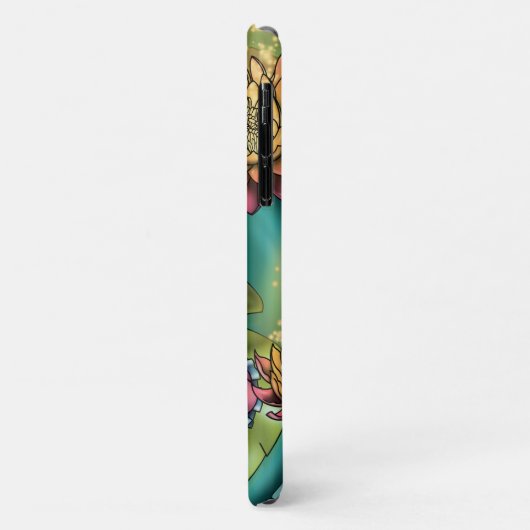 Afrikanisch-amerikanische Fairy und Water Lilies Case-Mate iPhone Hülle (Hinten/Links)