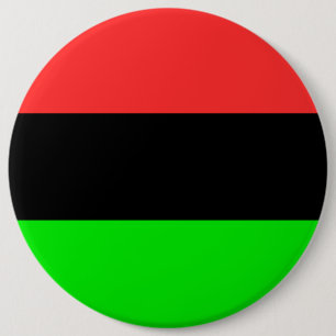 Afrikanisch-Amerikanische Flagge Button