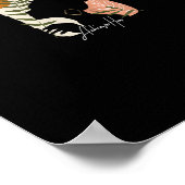 afrikanisch-amerikanische Frauen&# 9,s grafisch na Poster (Ecke)