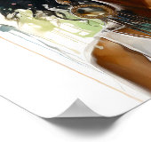 Afrikanisch-amerikanische Frauen-Malerei Poster (Ecke)