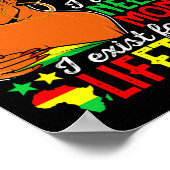 Afrikanisch-Amerikanische Geschichte Monat Juni 19 Poster (Ecke)