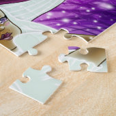 Afrikanisch-Amerikanische Girl Mushroom Puzzle (Seite)