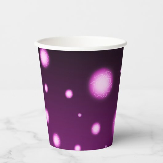 Afrikanisch-Amerikanische Girl Superhero Birthday Pappbecher (Vorderseite)