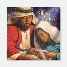 Afrikanisch-Amerikanische Heilige Weihnachtsmagnet Magnet