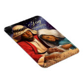 Afrikanisch-Amerikanische Heilige Weihnachtsmagnet Magnet (Rechte Seite)
