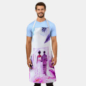 Afrikanisch-Amerikanische Hochzeit Schürze (Getragen)