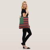 Afrikanisch-Amerikanische Juneteenth-Tote-Tasche Tasche (Am Model)