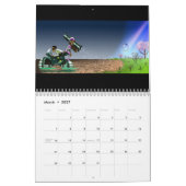 Afrikanisch-amerikanische Kinder 2026 Kalender (Mär 2027)