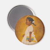 Afrikanisch-Amerikanische Kunstkunst Magnet (Vorderseite/Rückseite)