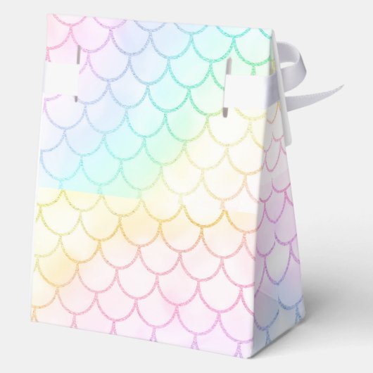 Afrikanisch-Amerikanische Meerjungfrau 5. Geburtst Geschenkschachtel (Rückseite)