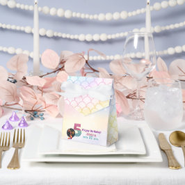 Afrikanisch-Amerikanische Meerjungfrau 5. Geburtst Geschenkschachtel