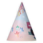 Afrikanisch-Amerikanische Meerjungfrau 5. Geburtst Partyhütchen (Links)