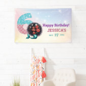 Afrikanisch-Amerikanische Meerjungfrau 6. Geburtst Banner (Insitu)