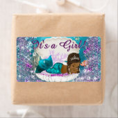 Afrikanisch-amerikanische Meerjungfrau Wasserflasc (Insitu)