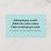 Afrikanisch-amerikanische Mischmasch-Frau Backbäck Visitenkarte (Rückseite)