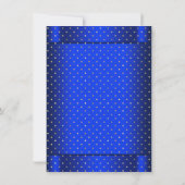 Afrikanisch-Amerikanische Prinz-Erste Geburtstagsp Einladung (Rückseite)