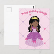 Afrikanisch-Amerikanische Prinzessin Girl Custom G