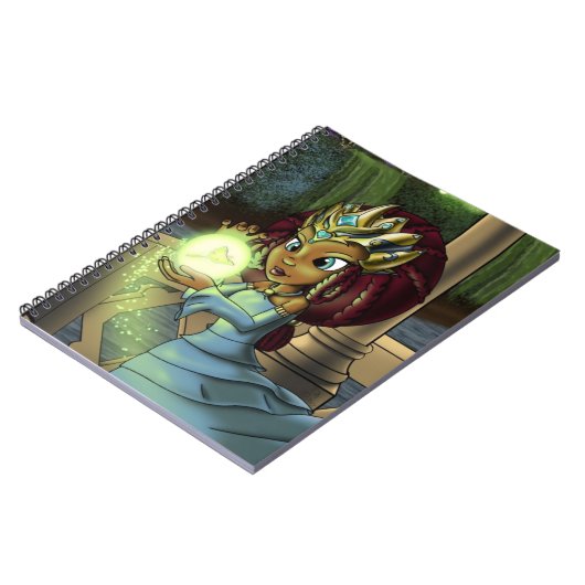 Afrikanisch-Amerikanische Prinzessin Notizblock (Linke Seite)