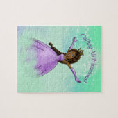 Afrikanisch-Amerikanische Prinzessin Puzzle (Horizontal)
