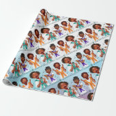 Afrikanisch-amerikanische Sänger Geschenkpapier (Ungerollt)