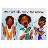 Afrikanisch-amerikanische Sänger Große Geschenktüte (Rückseite)