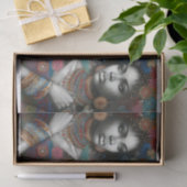 Afrikanisch-amerikanische Schönheit Seidenpapier (Geschenk)