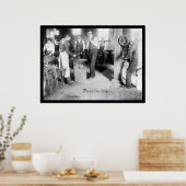 Afrikanisch-amerikanische Schüler von Schmiedekuns Poster (Küche)