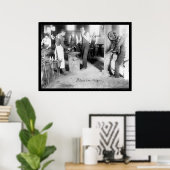 Afrikanisch-amerikanische Schüler von Schmiedekuns Poster (Heimbüro)