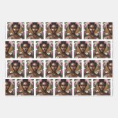 Afrikanisch-amerikanische schwarze Goddesses zum G Geschenkpapier Set (Vorderseite 2)