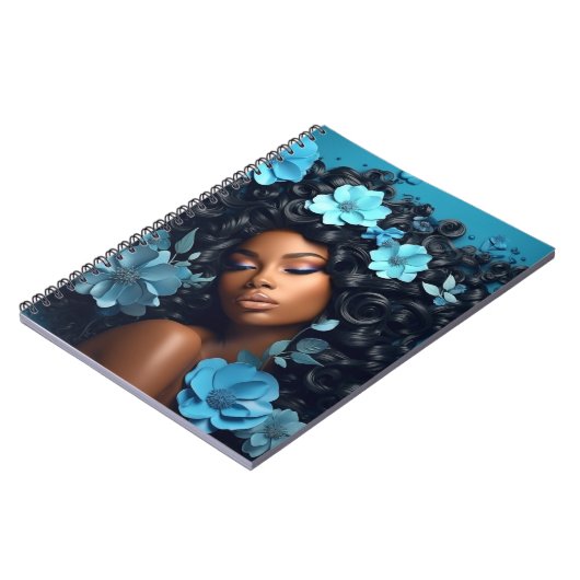 Afrikanisch-Amerikanische Schwarze Königin Melanin Notizblock