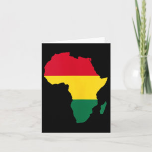 Afrikanisch-Amerikanische Schwarzgeschichte Monat Karte