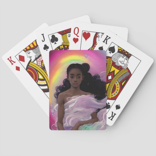 Afrikanisch-amerikanische Spielkarten (Rückseite)