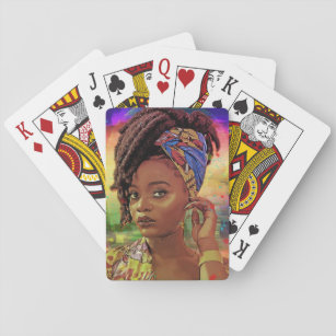 Afrikanisch-amerikanische Spielkarten