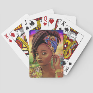 Afrikanisch-amerikanische Spielkarten