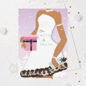 Afrikanisch-Amerikanische Weihnachtskarte Einladung