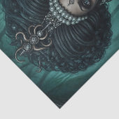 Afrikanisch-Amerikanische Wunderkönigin Seidenpapier (Ausschnitt)