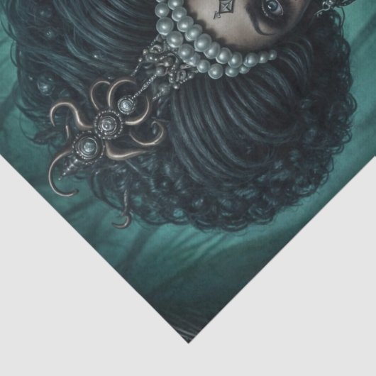 Afrikanisch-Amerikanische Wunderkönigin Seidenpapier (Ausschnitt)