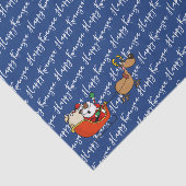 Afrikanisch-amerikanischer Santa Claus Kwanzaa Fei Seidenpapier (Ausschnitt)