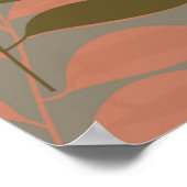 Afrikanisch-Amerikanisches Gesichtsloses Abstrakte Poster (Ecke)