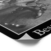 Afrikanisch-amerikanisches Pilotportrait Bessie Co Poster (Ecke)