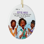 Afrikanisch-Amerikanisches Sängerbuch Keramik Ornament (Rechts)