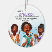 Afrikanisch-Amerikanisches Sängerbuch Keramik Ornament (Links)