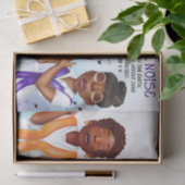 Afrikanisch-Amerikanisches Sängerbuch Seidenpapier (Geschenk)